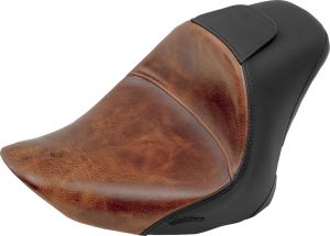 Renegade Lariat Leather Solo Seat Brown