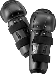 Genunchiere Copii Thor Sector Black ONE SIZE, 1, nordicamoto.ro