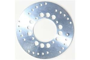 Round Hpsr Solid Brake Rotor Silver, Stainless Steel, 1, nordicamoto.ro