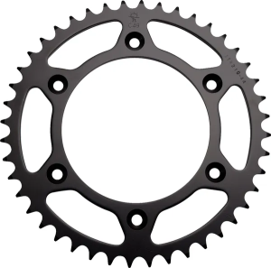 JT SPROCKETS Acél hátsó lánckerék, fekete 