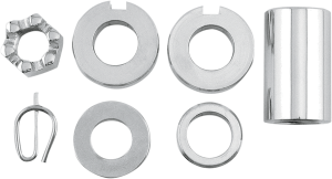 Axle Spacer/nut Kit Silver, 1, nordicamoto.ro
