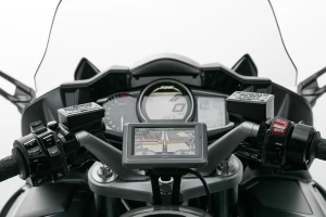 SW-MOTECH GPS-tartó a kormányra, YAMAHA FJR1300 04–20, GPS0664610200B, nordicamoto.ro