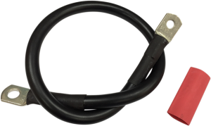 Battery Cable With Optional Shrink Tube Black