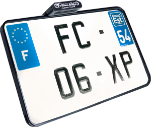 License Plate With Taillight Black, 2, nordicamoto.ro