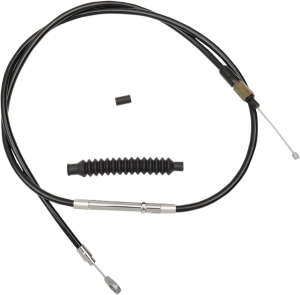 Black Vinyl Clutch Cable  Black