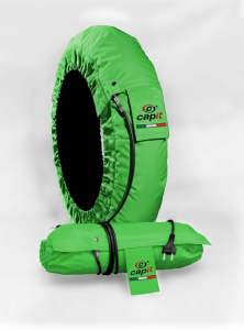 Suprema Spina Tire Warmer Green M/XL, 1, nordicamoto.ro