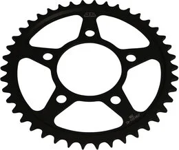 JT SPROCKETS indukciós edzésű, fekete-cink bevonatú hátsó lánckerék, fekete, cink 