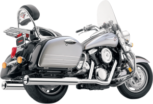 True Dual Exhaust System Chrome, 1, nordicamoto.ro