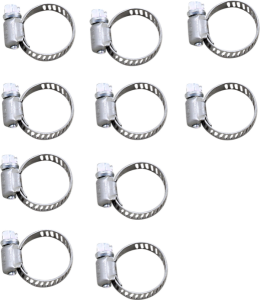 Stainless Steel Mini-clamps Stainless Steel, 2, nordicamoto.ro
