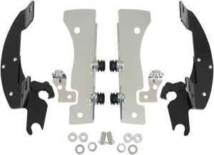 Fats/slim Windshield Trigger-lock Complete Mount Kit Black, 1, nordicamoto.ro