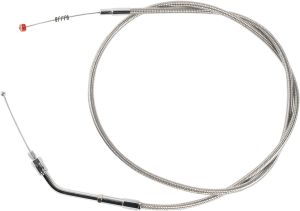 Stainless Steel Throttle/idle Cable Silver