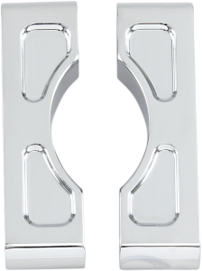 Tire Hugger Front Fender Mounting Block Chrome