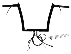 Plug & Play Ez Install 1-1/4(r) Pointed Top Handlebar Kit Black, 1, nordicamoto.ro