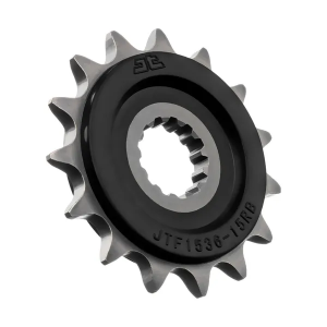 JT SPROCKETS Gumi párnázású első lánckerék, fekete, természetes színű , nordicamoto.ro