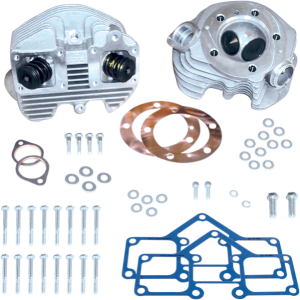 Super Stock Cylinder Head Kit Silver, 3, nordicamoto.ro