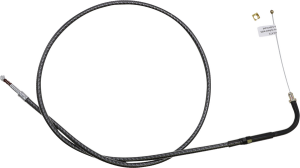 Karbonfibr Braided Throttle/idle Cable Black