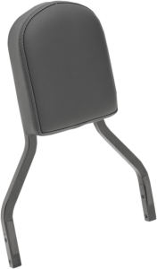 Leather Sissy Bar Pad Black