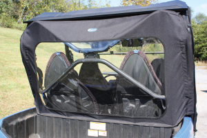 Utv Rear Windscreen Black