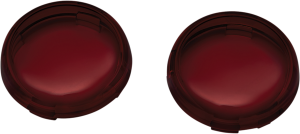 Turn Signal Bullet Style Replacement Lenses Red, 1, nordicamoto.ro