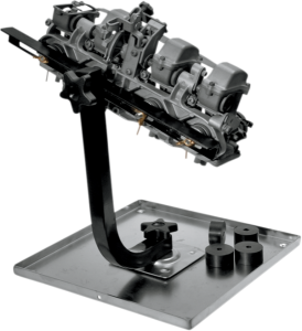 Carburetor Service Stand Black