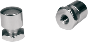 Chrome Seat Bolts And Mounting Nuts Chrome
