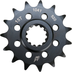 Lightweight Steel Sprocket Black, Zinc, 1, nordicamoto.ro