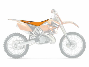 Double Grip 3 Seat Cover Orange