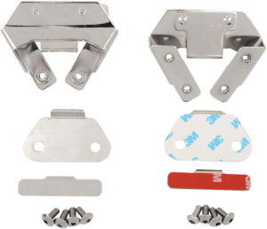 Replacement Saddlebag Mount Kit Silver