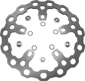 Oversize Cubiq Brake Rotor Chrome