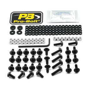 Fairing Bolt Kit For Bmw Black