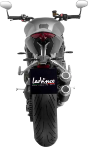 LeoVince LV-1 csúsztatható kipufogórendszer a Triumph Speed Triple 1200-hoz – matt fekete, 4, nordicamoto.ro