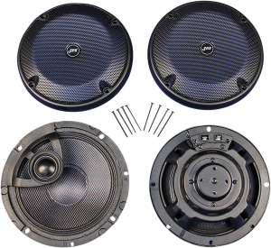 Rokker® Xrp 6.58° Rear Trunk-pod Speaker Kit W/h-output Pei Tweeters