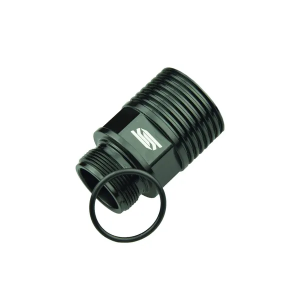 Rear Brake Reservoir Cooling Extension Black, Anodized, 1, nordicamoto.ro