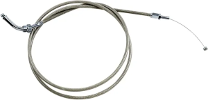Armor Coat Stainless Steel Throttle/idle Cable For Cruisers Silver +152 mm (6''), 1, nordicamoto.ro