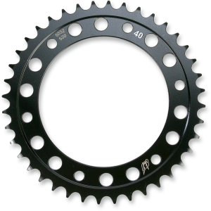 Lightweight Steel Sprocket Black, Zinc, 1, nordicamoto.ro