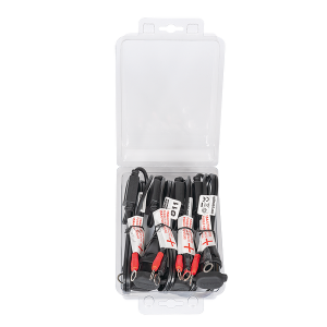 5/16(r) Eyelet Sae Battery Connection Leads Black, 4, nordicamoto.ro