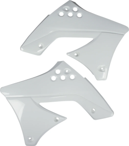 Radiator Covers Kawasaki Kxf250 White White, 1, nordicamoto.ro