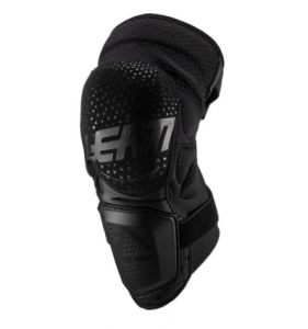 Leatt 3DF HYBRID BLACK térdvédők, nordicamoto.ro