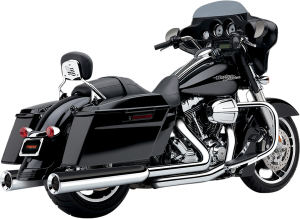 Powr-flo Slip-on Mufflers Chrome, 3, nordicamoto.ro