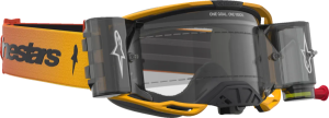 Alpinestars Vision 8 Amber Roll-Off védőszemüveg – Sárga/Piros/Fekete/Átlátszó lencse, 3, nordicamoto.ro