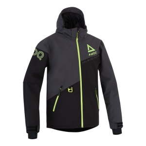 AMOQ Orbit V2 20K motorosdzseki, fekete/Hi-Vis/piros, M, 5, nordicamoto.ro