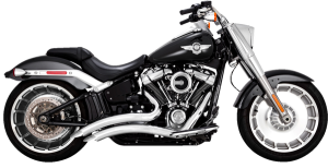 Big Radius Exhaust System Chrome, 2, nordicamoto.ro