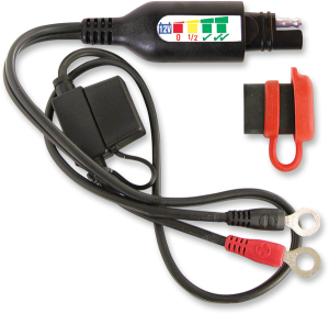 Optimate Permanent Power Lead With Battery/charge Status Black, 5, nordicamoto.ro