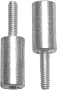 Ignition Cover Timer Stud Kit Silver