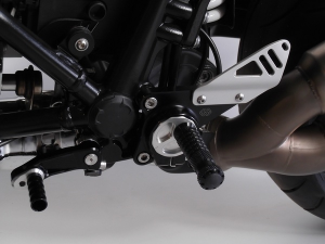 Rearset Black, Silver