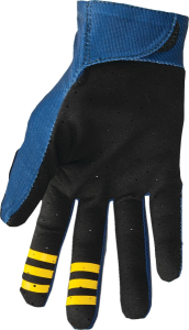 Thor Hallman Mainstay Navy/Yellow kesztyű, 2XL méret, 5, nordicamoto.ro