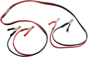 Motorcycle Jumper Cables Black, Red