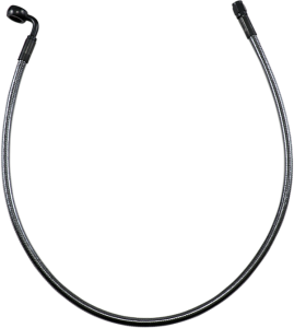 Alternative Length Designer Series Dot Abs-specific Upper Brake Line Kit Black, Black Pearl