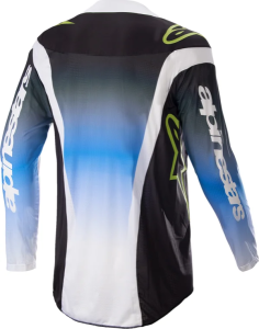 Tricou Alpinestars Techstar Push Blue/White, 2, nordicamoto.ro