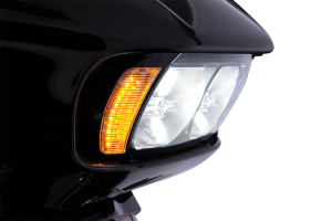 Fang® Headlight Bezels Black, 2, nordicamoto.ro